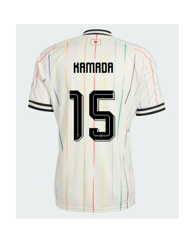 Billige Fotballdrakt Japan Daichi Kamada #15 Replika Bortedrakt VM 2026 Kortermet Billige Fotballdrakt Japan Daichi Kamada #15 Replika Bortedrakt VM 2026 Kortermet